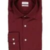Seidensticker, Hemd, Regular Fit, Baumwolle, Bordeaux -Herrenausstatter Geschaft 449337 norm
