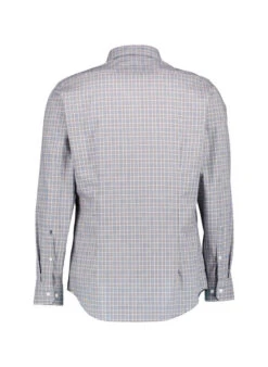 Seidensticker, Hemd, Shaped Fit, Baumwolle,navy Kariert -Herrenausstatter Geschaft 449367 norm2