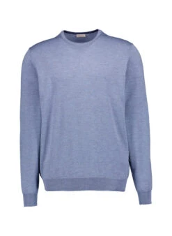 Stenströms, Pullover, Merinowolle Extrafein, Bleu Meliert