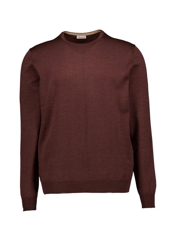 Stenströms, Pullover, Merinowolle Extrafein, Dunkelbraun Meliert 3 Stenströms, Pullover, Merinowolle Extrafein, Dunkelbraun Meliert