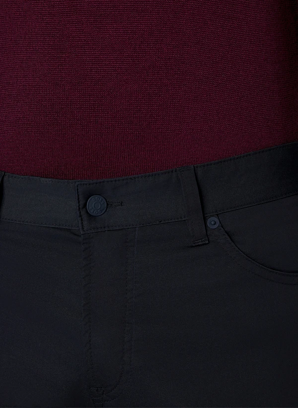 BOSS Black, Hose Maine, Regular Fit, Baumwolle, Dunkelblau 6 BOSS Black, Hose Maine, Regular Fit, Baumwolle, Dunkelblau – Bild 4