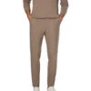 Bugatti, Bundfaltenhose, Mikrofaser-Stretch, Beige Meliert -Herrenausstatter Geschaft 449478 norm