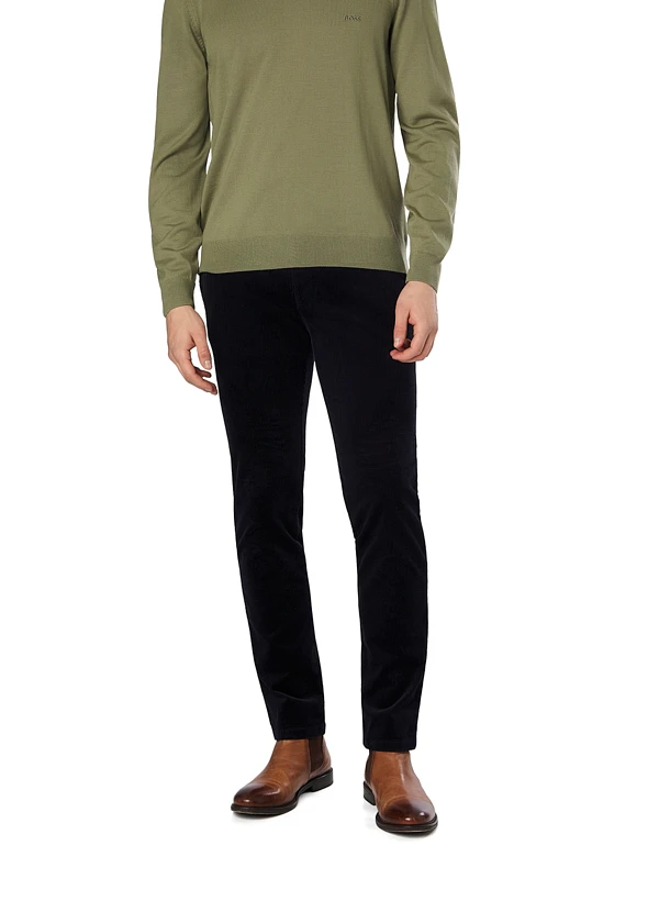 Bugatti, Hose, Cord, Dunkelblau 3 Bugatti, Hose, Cord, Dunkelblau