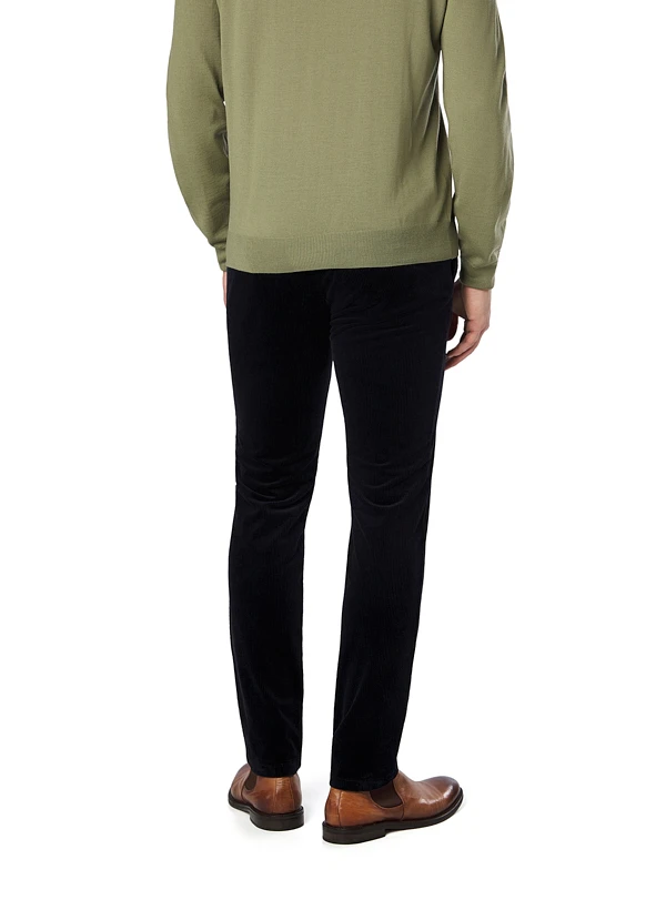 Bugatti, Hose, Cord, Dunkelblau 5 Bugatti, Hose, Cord, Dunkelblau – Bild 3