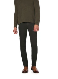 Bugatti, Hose, Baumwolle, Oliv Meliert