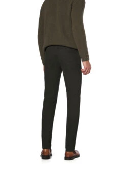 Bugatti, Hose, Baumwolle, Oliv Meliert 8 Bugatti, Hose, Baumwolle, Oliv Meliert -Herrenausstatter Geschaft 449494 norm2