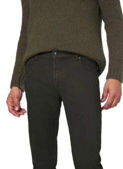 Bugatti, Hose, Baumwolle, Oliv Meliert 9 Bugatti, Hose, Baumwolle, Oliv Meliert -Herrenausstatter Geschaft 449494 norm3