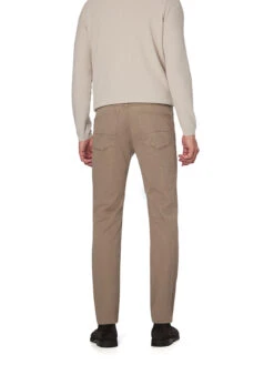 Bugatti, Hose, Baumwolle, Taupe Meliert 7 Bugatti, Hose, Baumwolle, Taupe Meliert -Herrenausstatter Geschaft 449497 norm2