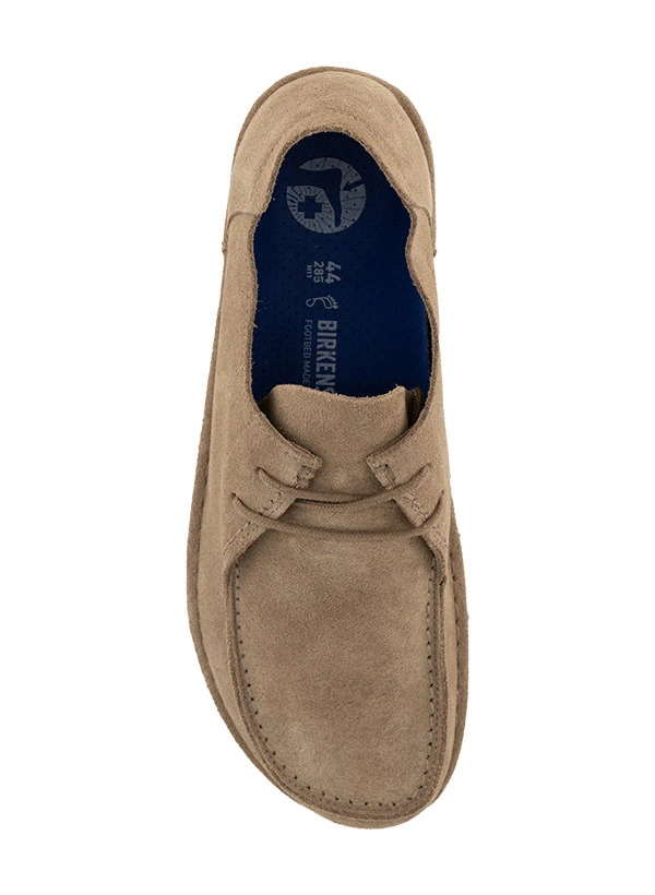 BIRKENSTOCK, Mokassins Utti, Veloursleder, Normale Passform, Taupe 4 BIRKENSTOCK, Mokassins Utti, Veloursleder, Normale Passform, Taupe – Bild 2