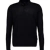 Bugatti, Pullover, Merinowolle, Schwarz -Herrenausstatter Geschaft 449506 norm