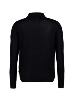 Bugatti, Pullover, Merinowolle, Schwarz -Herrenausstatter Geschaft 449506 norm2