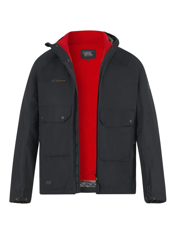 Camel Active, 2-in-1 Funktionsjacke, Mikrofaser, Asphalt 3 Camel Active, 2-in-1 Funktionsjacke, Mikrofaser, Asphalt
