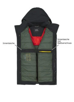 Camel Active, Funktionsjacke, Mikrofaser Wasserdicht, Asphalt 7 Camel Active, Funktionsjacke, Mikrofaser Wasserdicht, Asphalt -Herrenausstatter Geschaft 449514 norm3