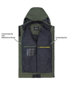 Camel Active, Jacke, Mikrofaser Wasserabweisend, Jägergrün 7 Camel Active, Jacke, Mikrofaser Wasserabweisend, Jägergrün -Herrenausstatter Geschaft 449516 norm3