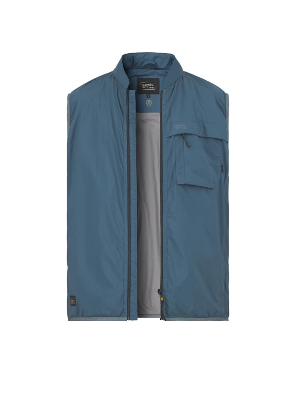 Camel Active, Weste, Mikrofaser, Tintenblau 3 Camel Active, Weste, Mikrofaser, Tintenblau
