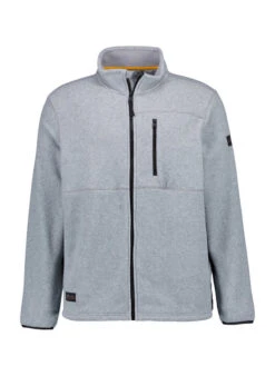 Camel Active, Fleecejacke, Mikrofaser Schnelltrocknend, Steingrau