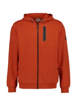 Camel Active, Sweatjacke, Baumwolle, Zimt