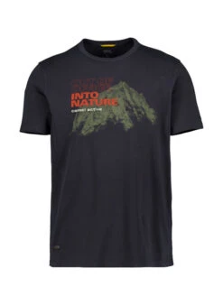 Camel Active, T-Shirt, Bio Baumwolle, Asphalt