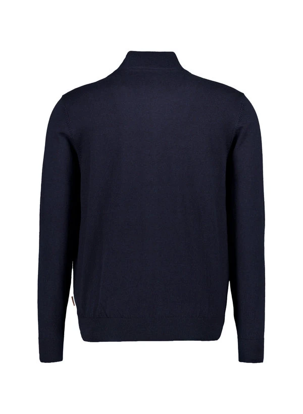 Bugatti, Cardigan, Baumwolle-Kaschmir, Marine 5 Bugatti, Cardigan, Baumwolle-Kaschmir, Marine – Bild 3