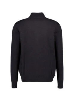 Bugatti, Cardigan, Baumwolle-Kaschmir, Dunkelgrau 7 Bugatti, Cardigan, Baumwolle-Kaschmir, Dunkelgrau -Herrenausstatter Geschaft 449566 norm2