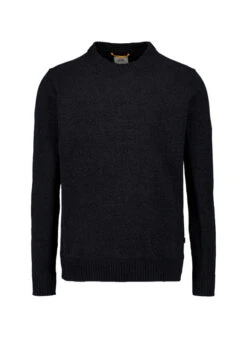 Camel Active, Pullover, Mikrofaser, Asphalt Meliert