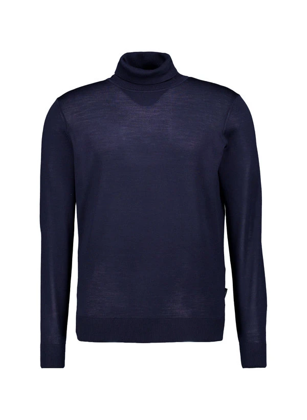 Bugatti, Rollkragenpullover, Wolle, Marine 3 Bugatti, Rollkragenpullover, Wolle, Marine