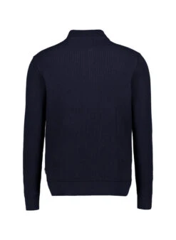 Bugatti, Troyer, Baumwolle-Kaschmir, Marine -Herrenausstatter Geschaft 449621 norm2