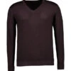 DANIELE FIESOLI, Pullover, Merinowolle, Dunkelbraun 1 DANIELE FIESOLI, Pullover, Merinowolle, Dunkelbraun -Herrenausstatter Geschaft 449629 norm