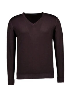 DANIELE FIESOLI, Pullover, Merinowolle, Dunkelbraun