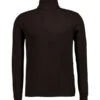 DANIELE FIESOLI, Rollkragenpullover, Merinowolle-Kaschmir, Braun Meliert -Herrenausstatter Geschaft 449633 norm