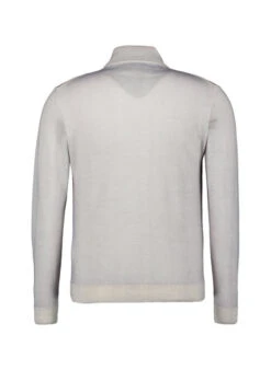 DANIELE FIESOLI, Stehkragenpullover, Merinowolle, Hellgrau Meliert 11 DANIELE FIESOLI, Stehkragenpullover, Merinowolle, Hellgrau Meliert -Herrenausstatter Geschaft 449640 norm4