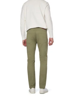 BOSS Black, Hose Delaware, Slim Fit, Baumwoll-Stretch, Grün 8 BOSS Black, Hose Delaware, Slim Fit, Baumwoll-Stretch, Grün -Herrenausstatter Geschaft 449682 norm2