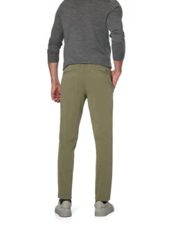 BOSS Black, Chino Kaiton, Slim Fit, Baumwolle, Grün 7 BOSS Black, Chino Kaiton, Slim Fit, Baumwolle, Grün -Herrenausstatter Geschaft 449695 norm2