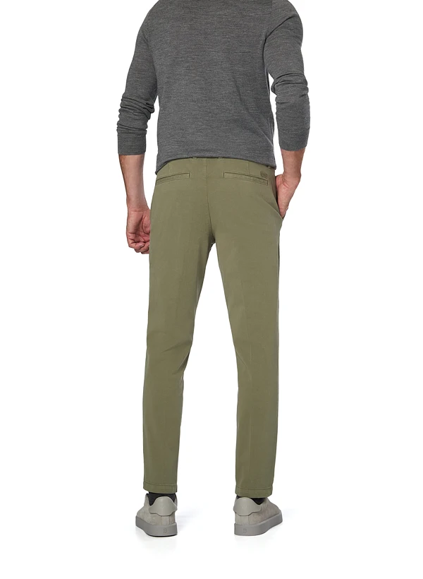 BOSS Black, Chino Kaiton, Slim Fit, Baumwolle, Grün 5 BOSS Black, Chino Kaiton, Slim Fit, Baumwolle, Grün – Bild 3