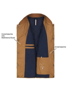Bugatti, Steppjacke, Mikrofaser Sorona®, Braun -Herrenausstatter Geschaft 449713 norm3