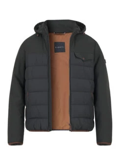 Bugatti, Steppjacke, Mikrofaser Sorona®, Schwarz