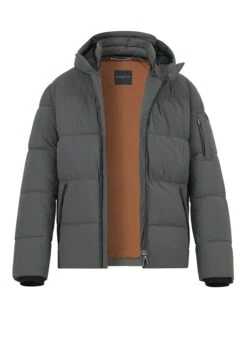 Bugatti, Steppjacke, Mikrofaser Sorona®, Anthrazit