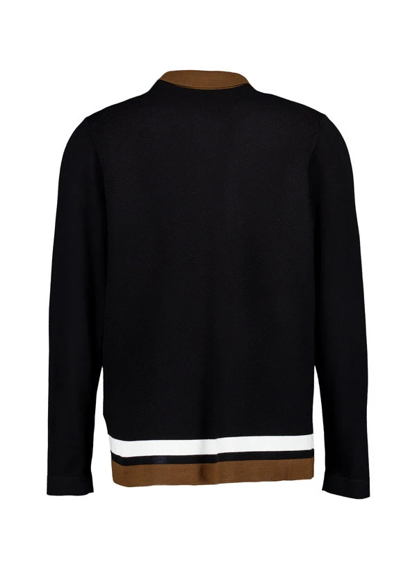 HUGO, Cardigan, Viskose-Wolle, Schwarz 5 HUGO, Cardigan, Viskose-Wolle, Schwarz – Bild 3