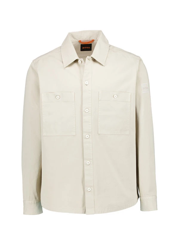 BOSS Orange, Jenashemd Locky, Baumwolle, Beige 3 BOSS Orange, Jenashemd Locky, Baumwolle, Beige