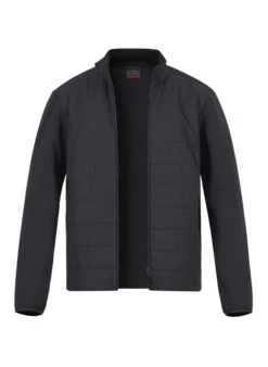 FIRE + ICE, Jacke Banjan, Mikrofaser, Schwarz