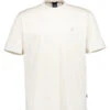 BOSS Black, T-Shirt, Baumwoll-Jersey, Ecru 2 BOSS Black, T-Shirt, Baumwoll-Jersey, Ecru -Herrenausstatter Geschaft 449818 norm