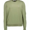 BOSS Black, Pullover, Schurwolle, Grün 2 BOSS Black, Pullover, Schurwolle, Grün -Herrenausstatter Geschaft 449828 norm