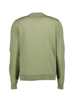 BOSS Black, Pullover, Schurwolle, Grün -Herrenausstatter Geschaft 449828 norm2