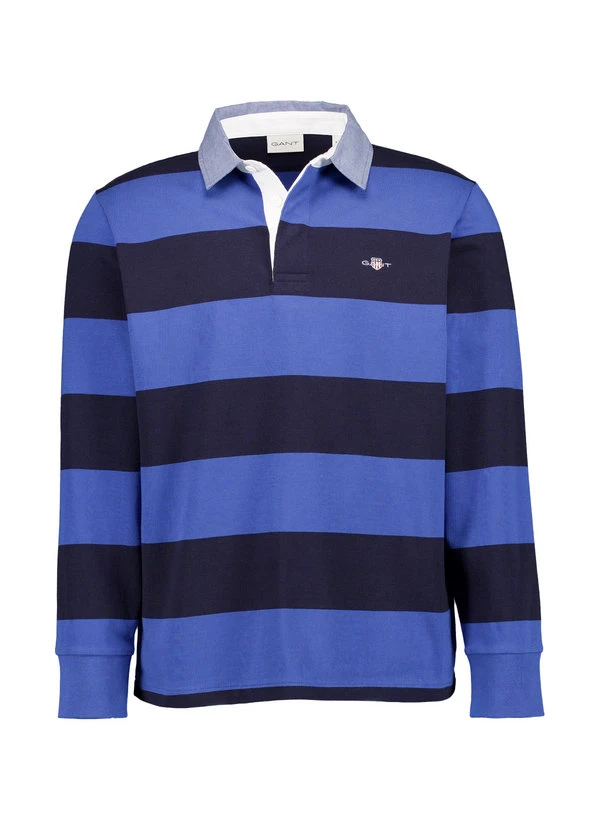 Gant, Pullover, Baumwolle, Royalblau Gestreift 3 Gant, Pullover, Baumwolle, Royalblau Gestreift