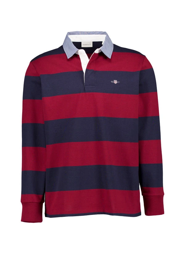 Gant, Pullover, Baumwolle, Bordeaux Gestreift 3 Gant, Pullover, Baumwolle, Bordeaux Gestreift