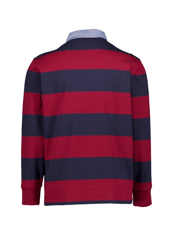 Gant, Pullover, Baumwolle, Bordeaux Gestreift 5 Gant, Pullover, Baumwolle, Bordeaux Gestreift – Bild 3