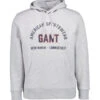 Gant, Hoodie, Baumwolle, Grau 1 Gant, Hoodie, Baumwolle, Grau -Herrenausstatter Geschaft 449848 norm