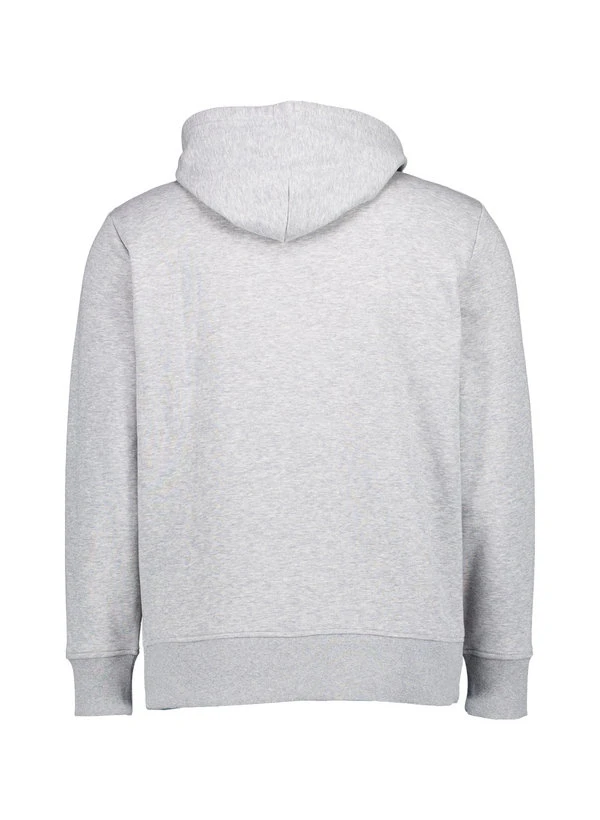 Gant, Hoodie, Baumwolle, Grau 5 Gant, Hoodie, Baumwolle, Grau – Bild 3