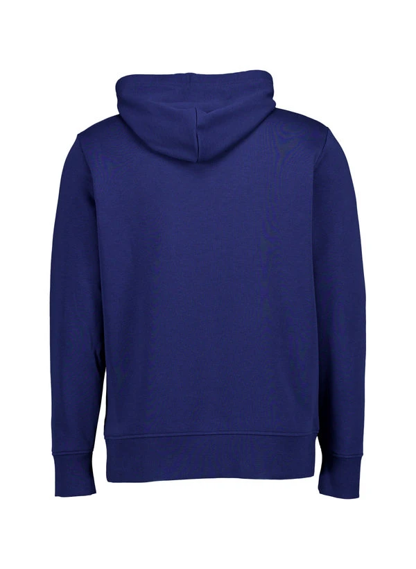Gant, Hoodie, Baumwolle, Royalblau 5 Gant, Hoodie, Baumwolle, Royalblau – Bild 3