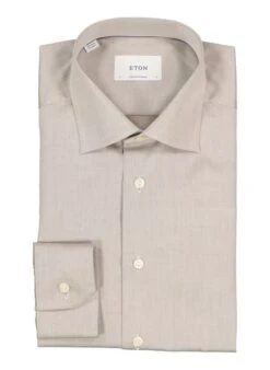 ETON, Hemd, Contemporary Fit, Baumwolle, Grau